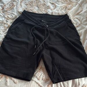 ASOS DESIGN Black Drawstring Mens Sweat Shorts